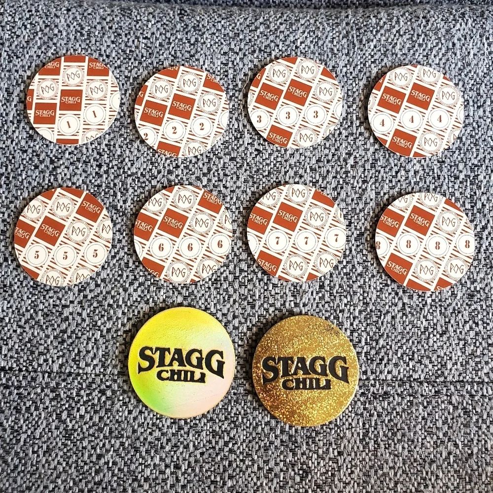 Vintage 1994 Stagg Chili POG Collection